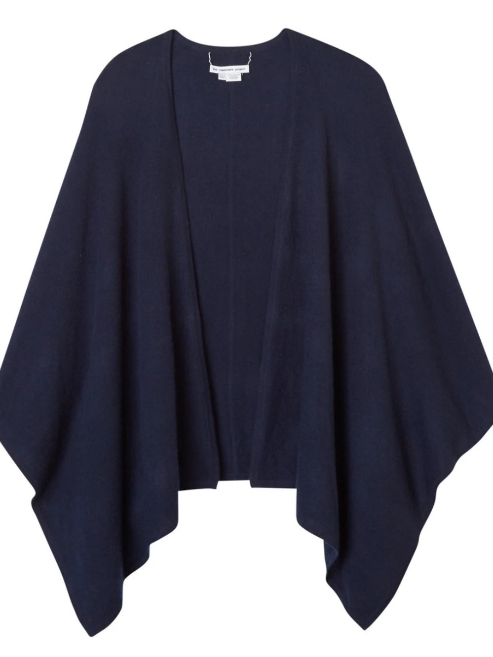 The Cashmere Project Cashmere Loop Thru Wrap Navy City Nwt